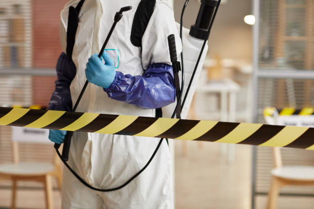 Professional Trauma Scene Cleanup technician working in Elizabethport, NJ